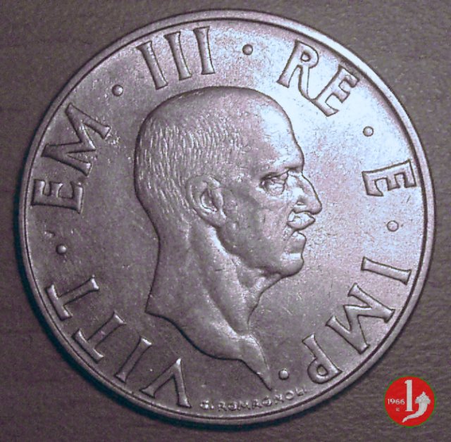 2 lire impero 1940 (Roma)