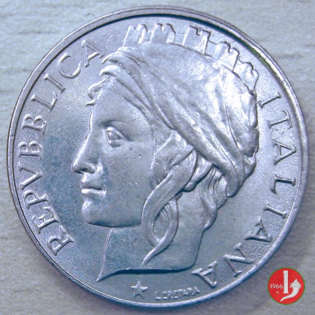 50 lire Italia turrita 1996 (Roma)