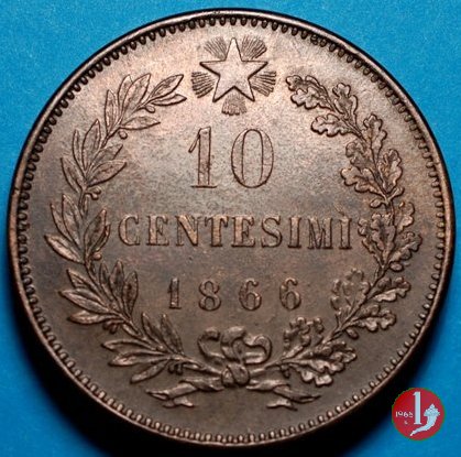 10 centesimi 1866 (Parigi)