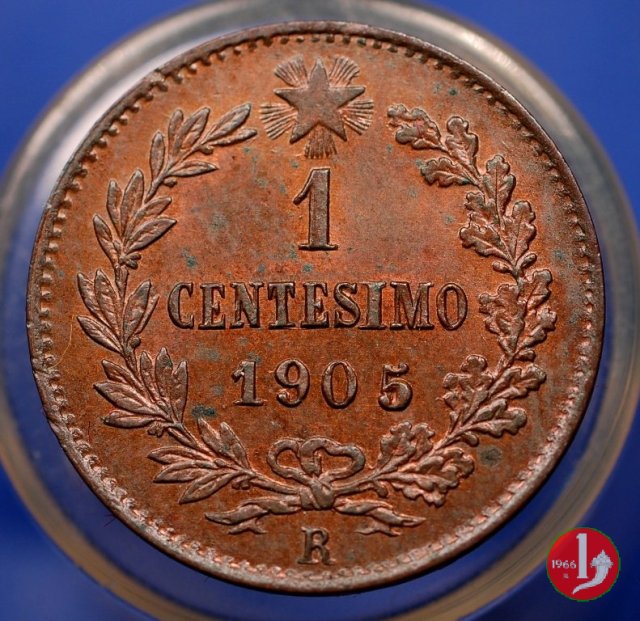 1 centesimo valore 1905 (Roma)