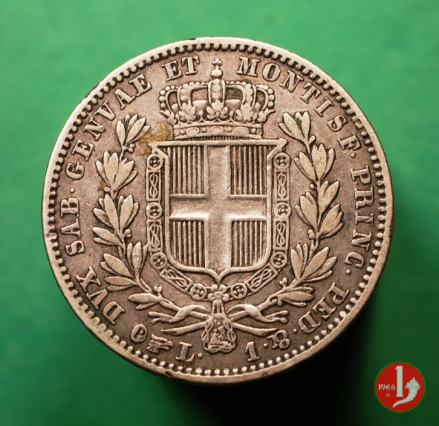 1 lira 1838 (Torino)