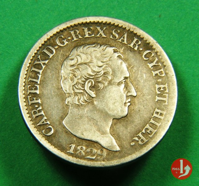 50 centesimi 1829 (Genova)