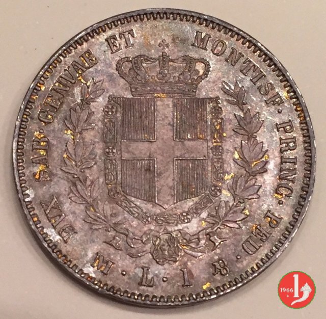 1 lira 1860 (Milano)