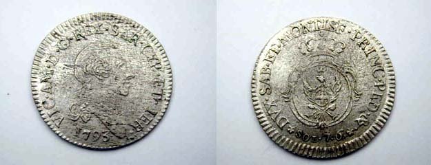 7,6 soldi 1793 (Torino)