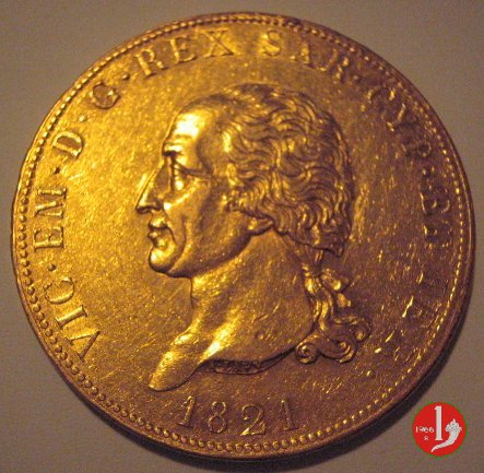 80 lire 1821 (Torino)