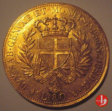 80 lire 1821 (Torino)