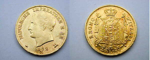 20 Lire 1812 (Milano)