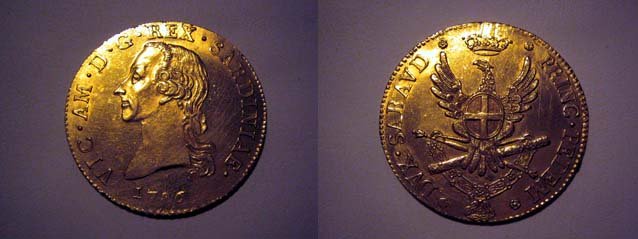 Mezzo carlino da 2,5 doppie 1786 (Torino)