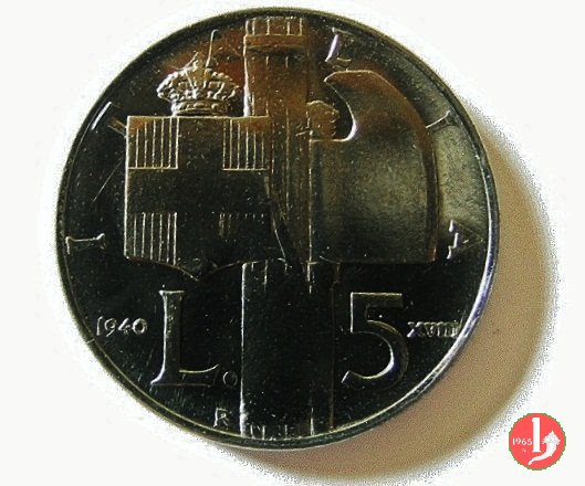 progetto 5 lire 1940 1940 (Roma)