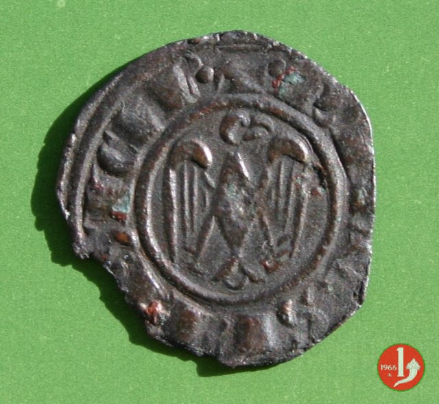 Denaro (con testa coronata dx) 1243 (Messina)