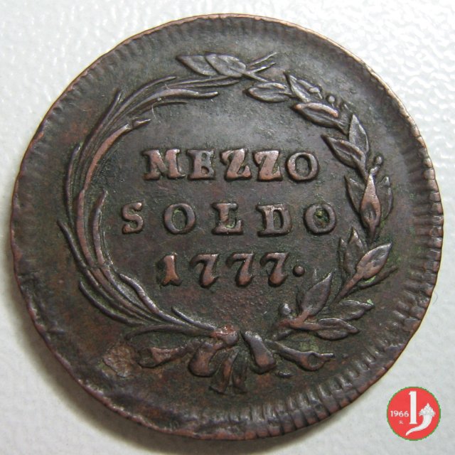 1/2 soldo 1777 (Milano)