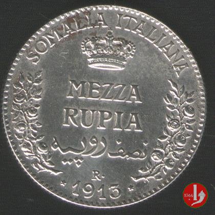 1/2 rupia 1913 (Roma)