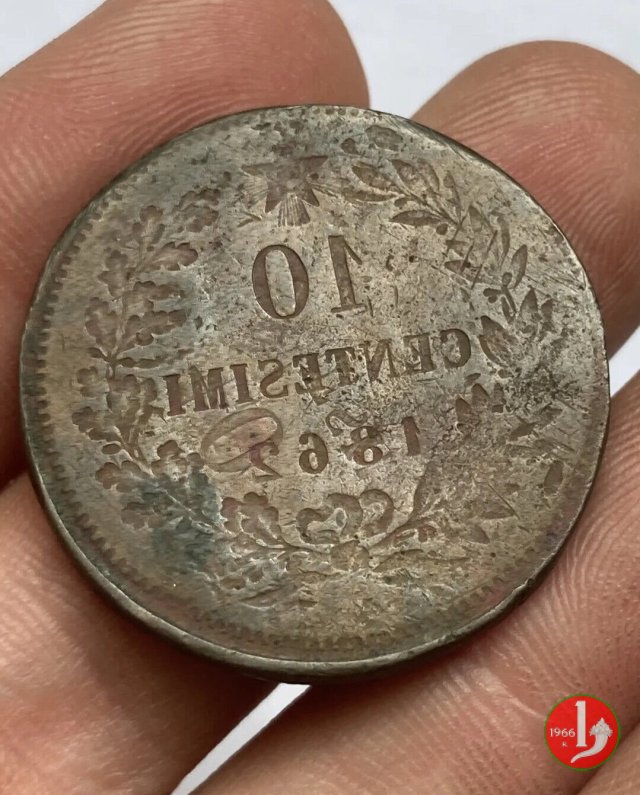 10 centesimi 1862 (Strasburgo)