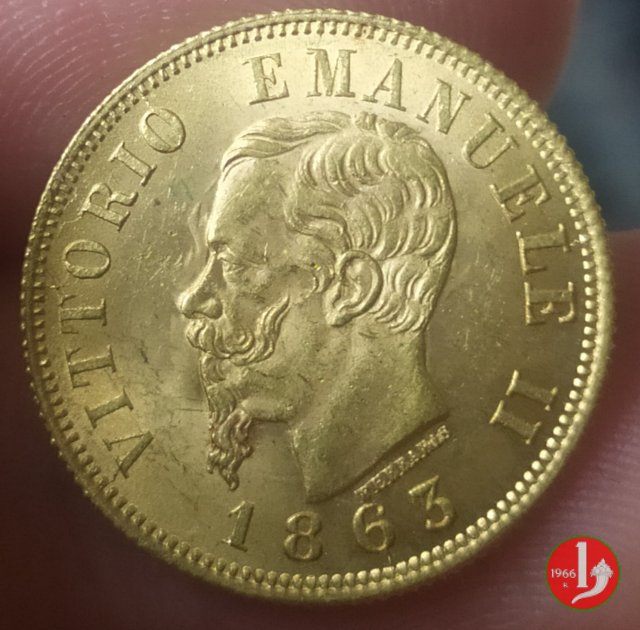 10 lire 1863 (Torino)