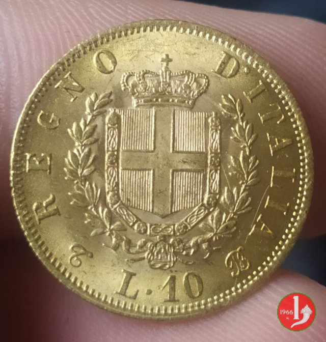 10 lire 1863 (Torino)