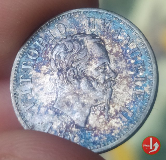 50 centesimi valore 1863 (Torino)