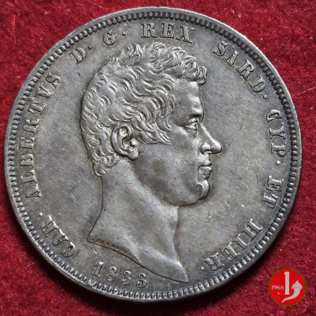 Scudo 1833 (Genova)