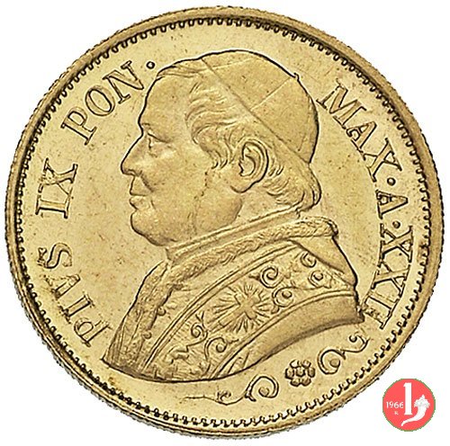10 lire 1867 (Roma)