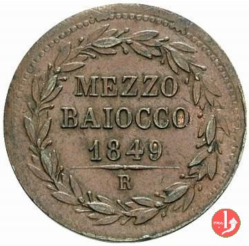 1/2 baiocco 1849 (Roma)