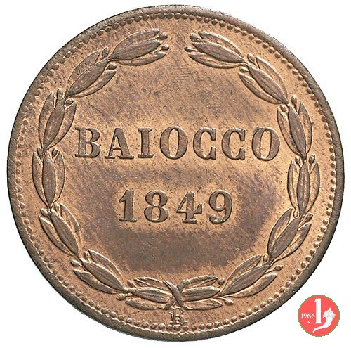 1 baiocco 1849 (Roma)