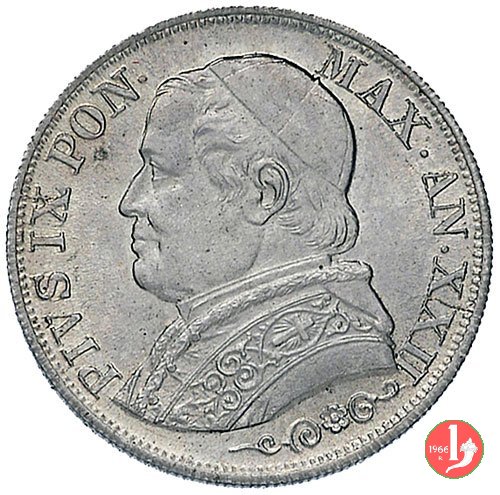 1 lira 1868 (Roma)