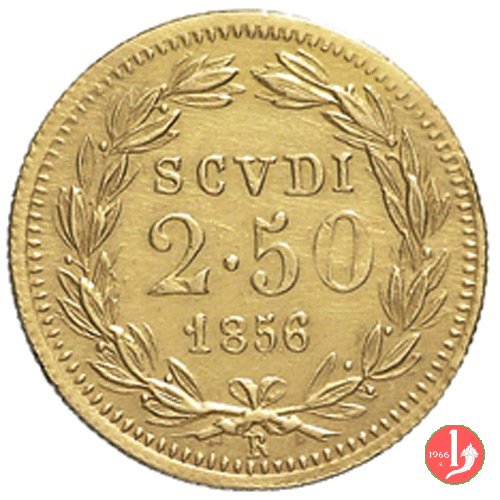 2,5 Scudi 1856 (Roma)