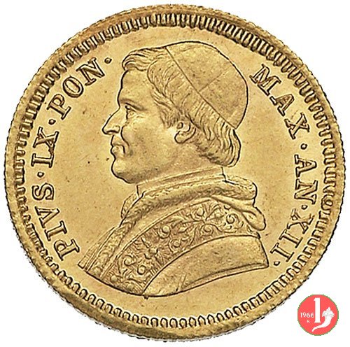 2,5 Scudi 1857 (Roma)