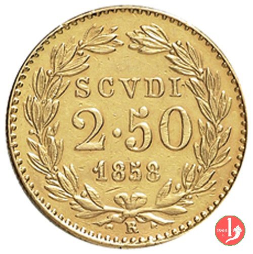 2,5 Scudi 1858 (Roma)