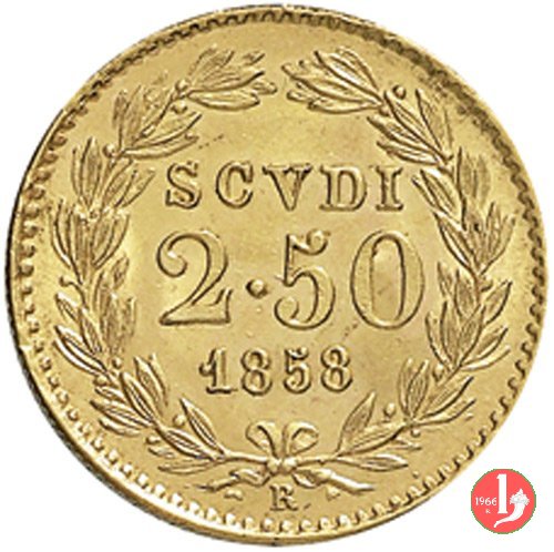 2,5 Scudi 1858 (Roma)