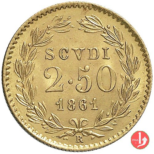 2,5 Scudi 1861 (Roma)