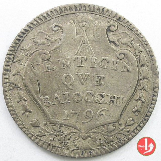 25 baiocchi 1796 (Roma)