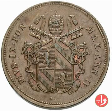2 baiocchi 2° tipo 1850 (Roma)