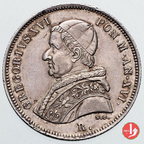 30 Baiocchi (Testone) 1846 (Roma)