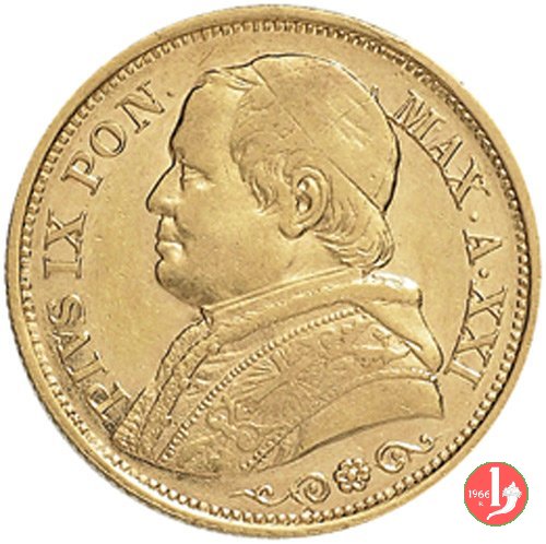Marengo o 20 lire 1867 (Roma)
