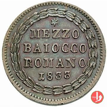 Mezzo Baiocco 1833 (Bologna)