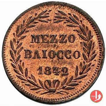 Mezzo Baiocco 1842 (Roma)