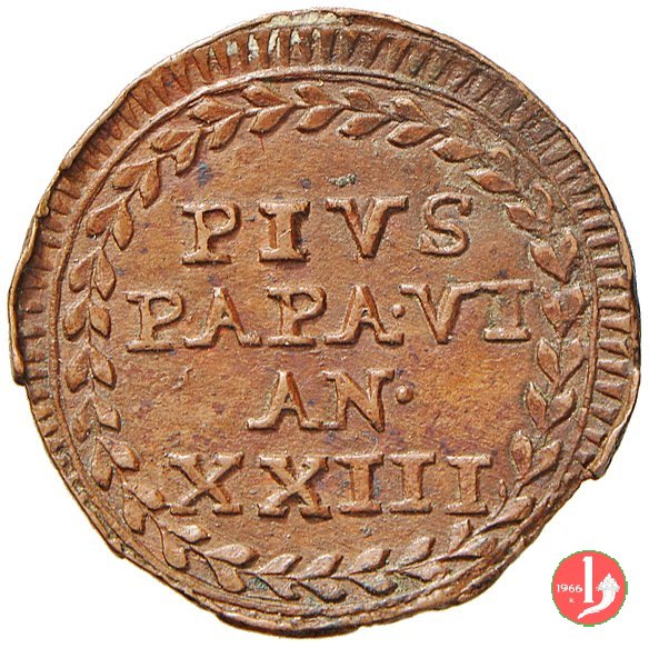 mezzo baiocco 1797 (Fermo)