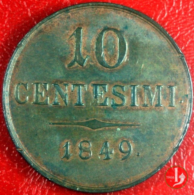 10 centesimi 1849 (Milano)