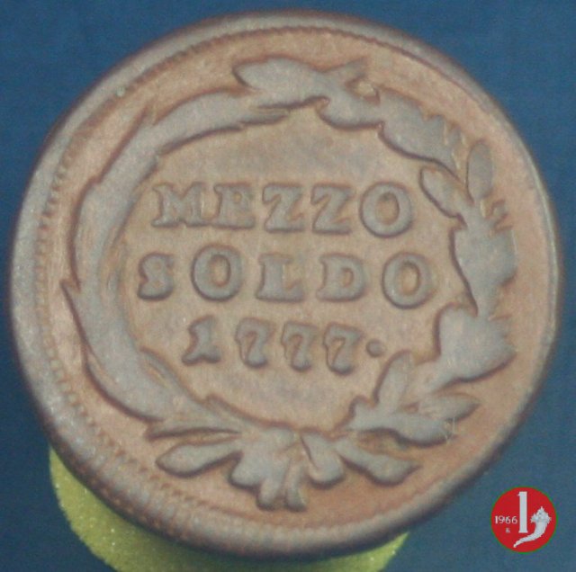 1/2 soldo 1777 (Milano)