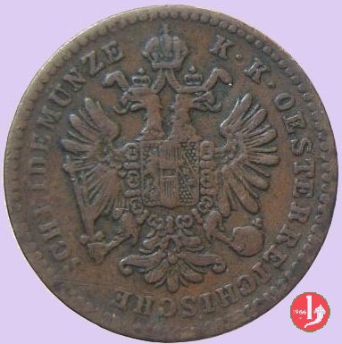 1 Kreuzer o 1 Carantano 1858 (Venezia)