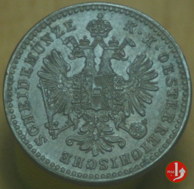 1 Kreuzer o 1 Carantano 1860 (Venezia)