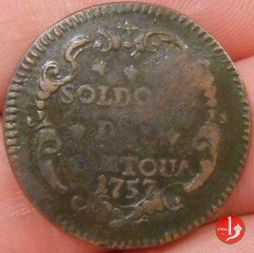 1 soldone 1757 (Mantova)