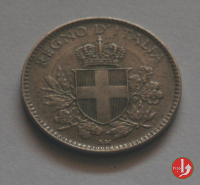 20 centesimi esagono 1918 (Roma)