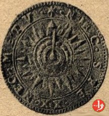 20 soldi con bussola 1617 (Guastalla)