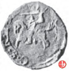 Baiocchella col cavaliere (tipo Ancona)  (Castiglione delle Stiviere)