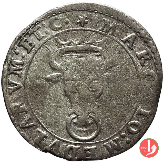 Grossetto con aquila e testa di bufalo  (Castiglione delle Stiviere)