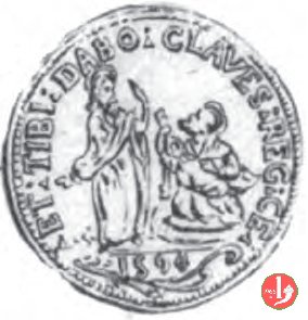 Lira col Redentore e San Pietro 1594 (Castiglione delle Stiviere)