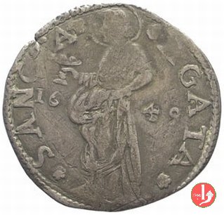 Lira con Sant'Agata 1649 (Mirandola)