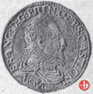 Lira da 20 soldi con lo stemma  (Castiglione delle Stiviere)