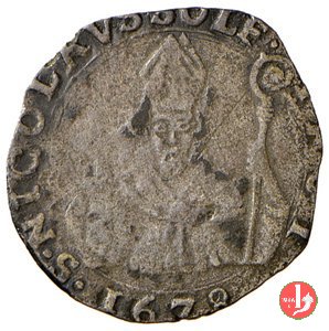 Mezza lira 1678 (Castiglione delle Stiviere)